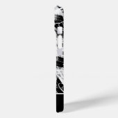 Geabstraheerd zwart-wit Case-Mate iPhone case (Achterkant / Links)