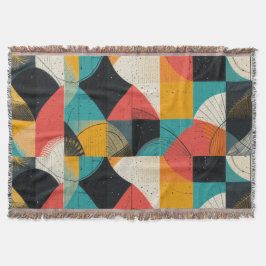 Geabstraheerde afbeeldingen deken