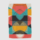 Geabstraheerde afbeeldingen golfhanddoek (Voorkant)