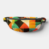 Geabstraheerde afbeeldingen heuptasje (Liggend)