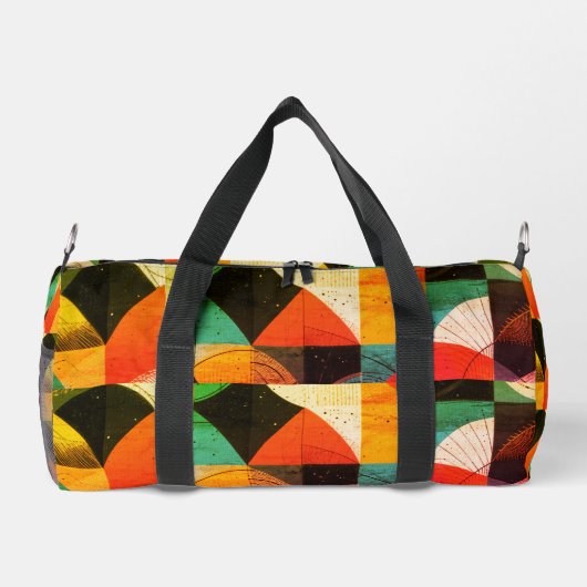 Geabstraheerde afbeeldingen plunjezak (Achterkant)