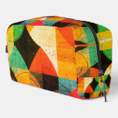 Geabstraheerde afbeeldingen toilettasje (Rechterhoek)