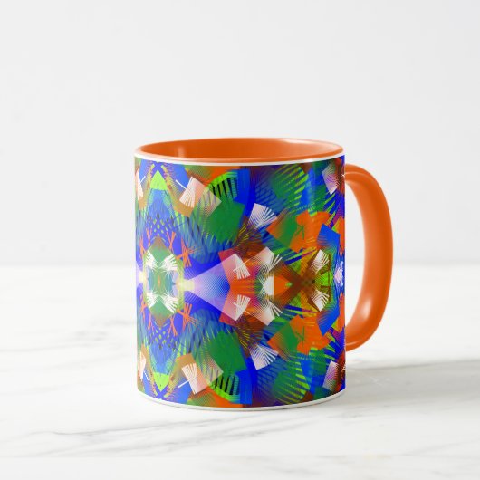 Geabstraheerde Mok (Voorkant rechts)