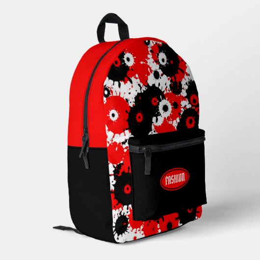 Geabstraheerde rugzak (Achterkant Hoek Links)