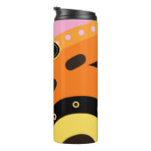 Geabstraheerde thermische tumbler thermosbeker (Geroteerd rechts)