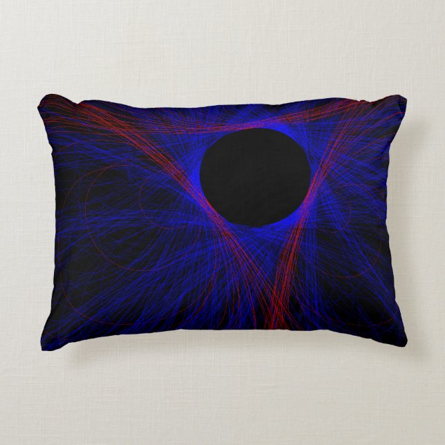 Geaccentueerd driehoekig geometrisch accentkussen accent kussen (Voorkant)