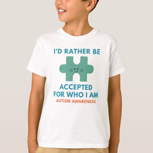 Geaccepteerd voor wie ik ben t-shirt (Voorkant)