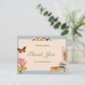 Geachte Dank u Briefkaart (Staand voorkant)