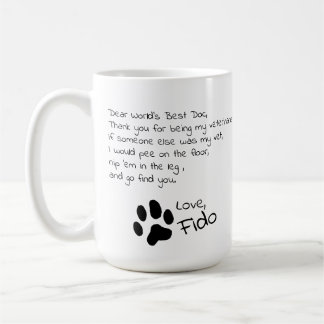 Geachte dierenarts Pet Name Coffee Mok