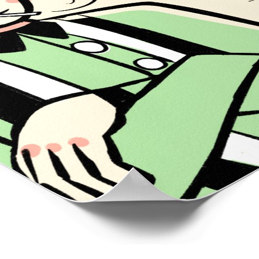 Geachte harten en heren poster (Hoek)