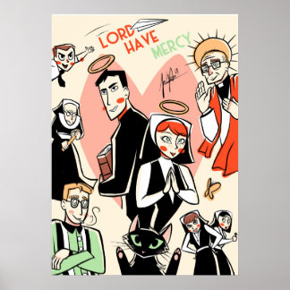 Geachte harten en heren poster