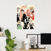 Geachte harten en heren poster (Thuiskantoor)