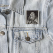 Geachte heer Justice Blackstone Vierkante Button 5,1 Cm (In situ)