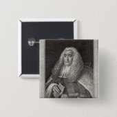 Geachte heer Justice Blackstone Vierkante Button 5,1 Cm (Voorkant /achterkant)