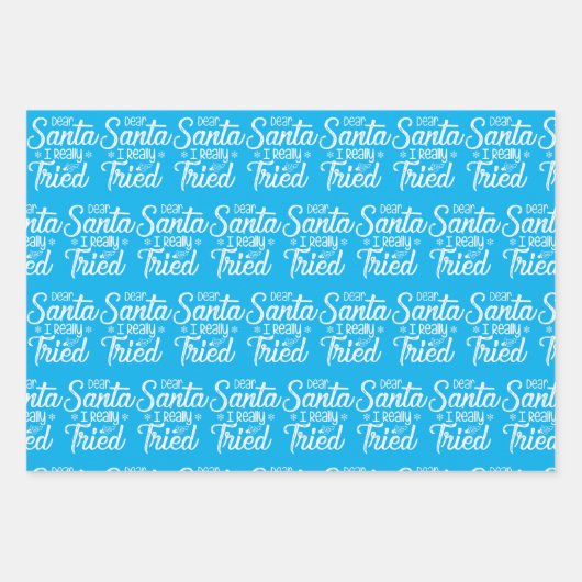 Geachte Kerstman inpakpapier (Voorkant 2)