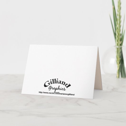 Geachte Kerstman Kaart (Achterkant)