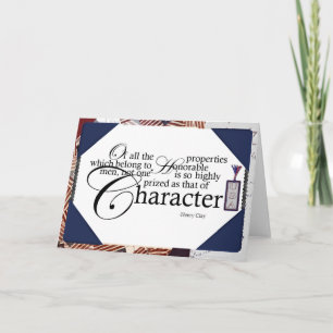 Geachte Mannen Notecard Kaart