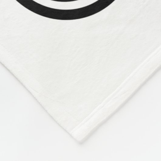 Geachte van harte fleece deken (Hoek)