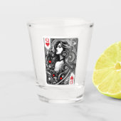 Geachte van harte shot glas (Voorkant)