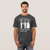 Geachte zoon in de wet vader van de bruidsvader di t-shirt (Voorkant volledig)