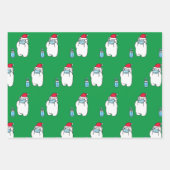 GEACTIVEERDE CHRISTMAS COVID19 AFBEELDINGEN FLAT B INPAKPAPIER VEL (Voorkant 2)