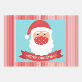 GEACTIVEERDE CHRISTMAS COVID19 AFBEELDINGEN FLAT B INPAKPAPIER VEL (Voorkant)