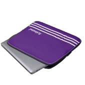 geactiveerde paarse laptoptas laptop sleeve (Voorkant onderkant)