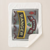 Geactualiseerd ontwerp 75th Ranger Regiment Sherpa Deken (Voorkant)