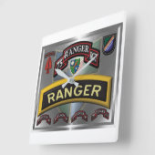Geactualiseerd ontwerp 75th Ranger Regiment Vierkante Klok (Hoek)