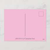 GEADDICEERD OM VAN FUNNY BABY CUPID, CHOCOLATE SNO FEESTDAGENKAART (Achterkant)