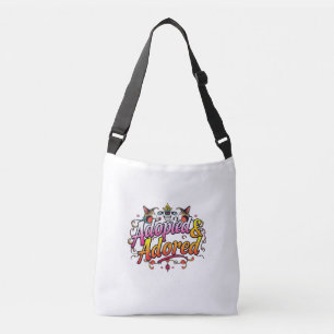 Geadopteerd en aanbeden Cross-Body Bag voor trot Crossbody Tas
