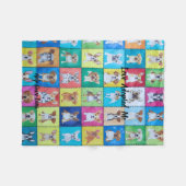 Geadopteerde Hond Fleece Deken 76 x 102 cm (Voorkant (Horizontaal))