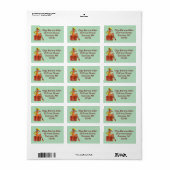 Geadresseerde Labels Voor Mijn Koffer Retouradres (Full Sheet)