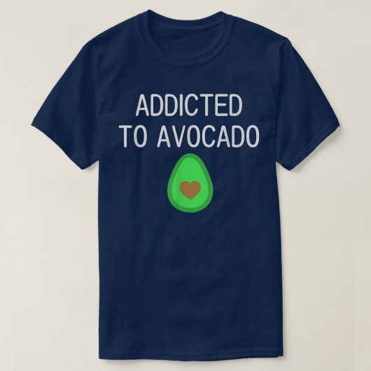 Geadviseerd aan Avocado, Funny, Jokes, Sarcastisch T-shirt (Design voorkant)