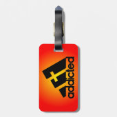 Geadviseerd Bagagelabel (Achterkant verticaal)