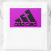 Geadviseerd Rechthoekige Sticker (Tas)