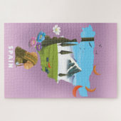 Geadviseerde kaart reisposter Spanje Legpuzzel (Horizontaal)