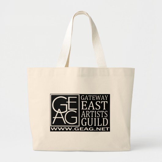 GEAG logo jumbo tas (Voorkant)