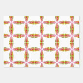 Gealigneerd hart inpakpapier vel (Voorkant 2)