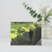 Geallieerde loopgraven in Newfoundland Park in de  Briefkaart (Staand voorkant)