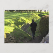 Geallieerde loopgraven in Newfoundland Park in de  Briefkaart (Voorkant)