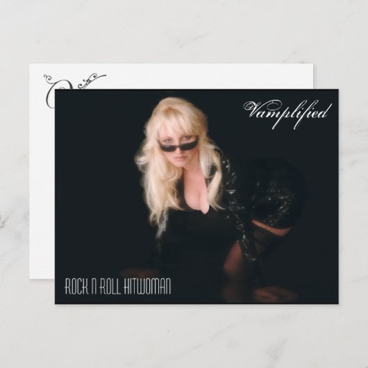 geamplificeerd briefkaart (Voorkant / Achterkant)