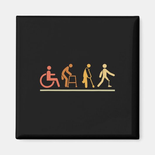 Geamputeerde beenaandoeningen Evolutie prothetisch Magneet (Voorkant)