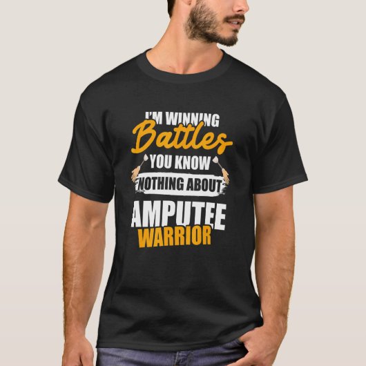 Geamputeerde Humor over beenarmherstel 1 T-shirt (Voorkant)