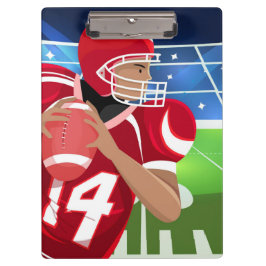 Geanimeerd klembord voor Football Player