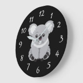 Geanimeerd Koala Beer Grote klok (Hoek)