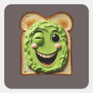 Geanimeerd ontbijt Sticker Collectie