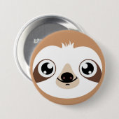 Geanimeerd Slotgezicht Ronde Button 7,6 Cm (Voorkant /achterkant)