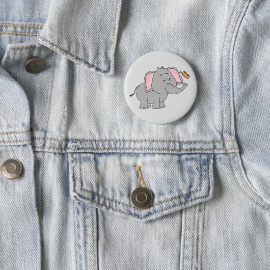Geanimeerde Button van olifanten (In situ)