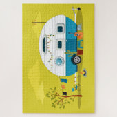 Geanimeerde Camping Trailer Legpuzzel (Verticaal)
